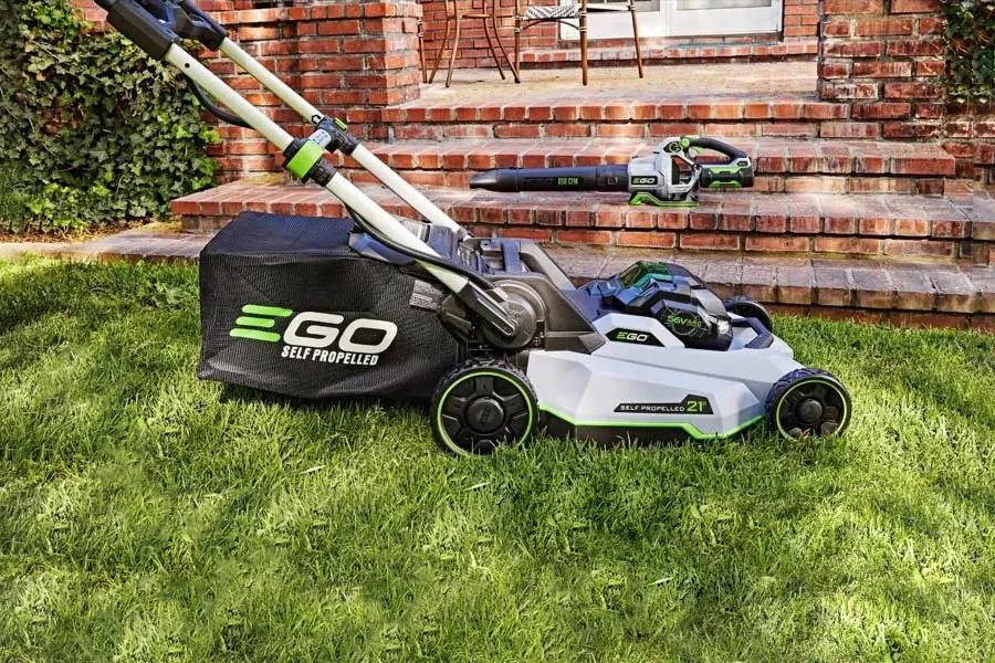 best battery powered push lawn mower