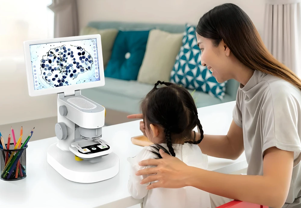 digital microscope with screen
