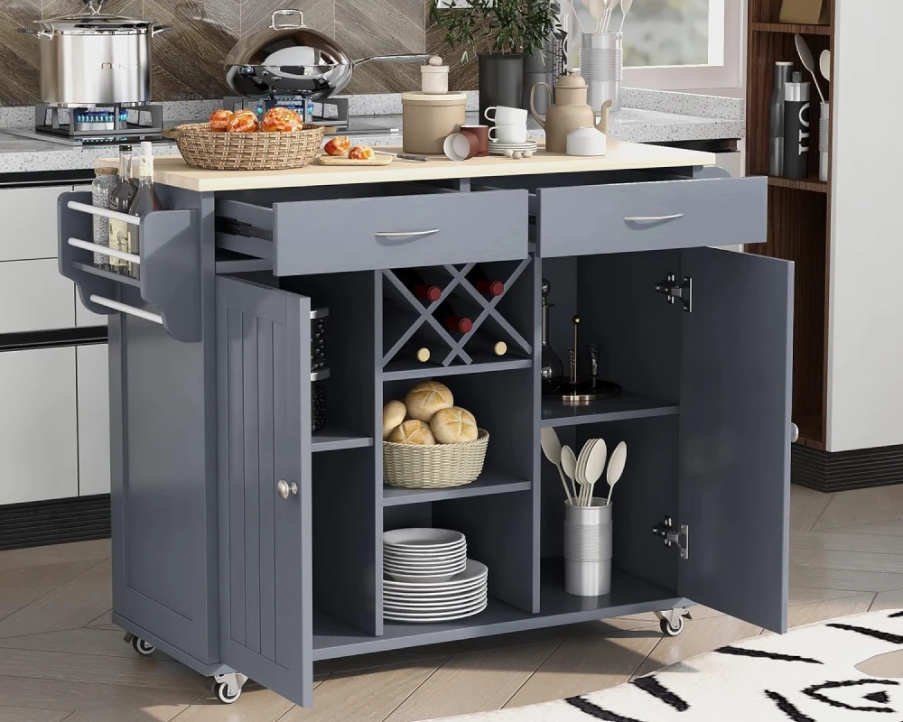 small moveable kitchen island
